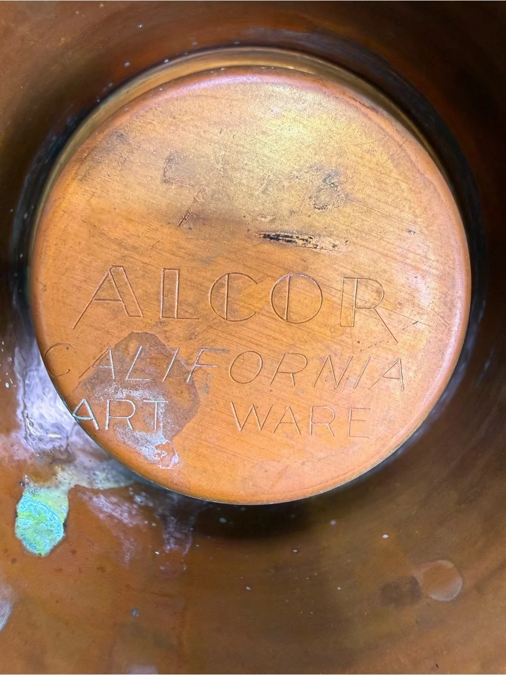 Alcor California Art Ware vintage alcor